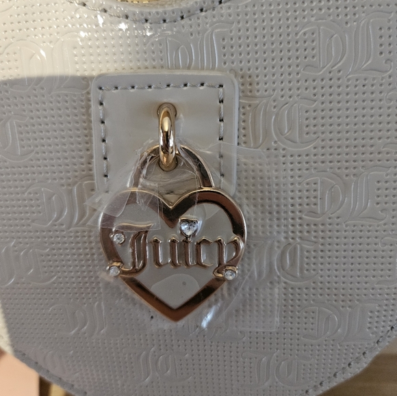 Juicy Couture Heart-Shaped Wristlet - White - Picture 2 of 4